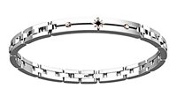 Bracciale Zancan Uomo Hi Teck in Acciaio EHB132-R - EHB132-R